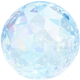 装飾:水晶